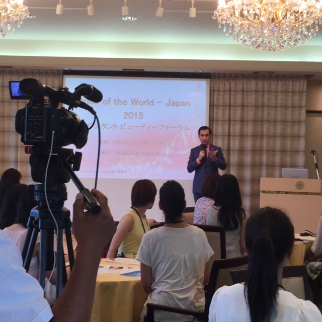 Sena presenting to a cultural workshop